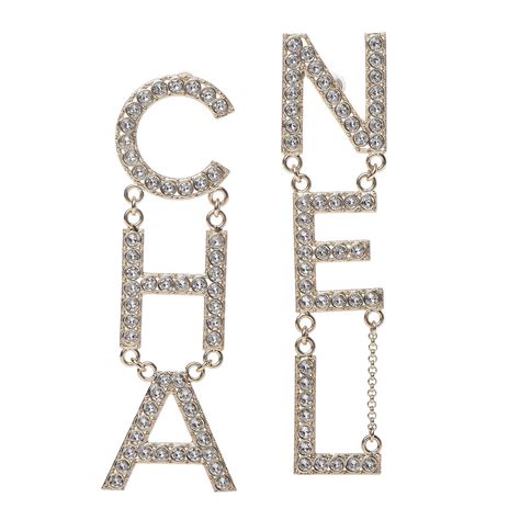 cha nel chanel earrings